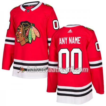 Miesten NHL Chicago Blackhawks Pelipaita Custom Adidas 2017-2018 Punainen Authentic Miesten NHL Chicago Blackhawks Pelipaita Custom Adidas 2017-2018 Punainen Authentic